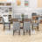 Linnett 6 - Person Extendable Dining Set