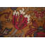 Tapis orange à motif animalier Ziegler
