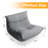 Uncompressed Monett 32" W Bean Bag Lounge Chair-558145571
