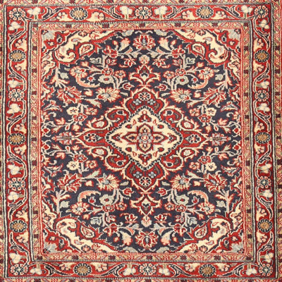 Affan Paisley Red/Brown/Beige Area Rug