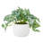 Elements Artificial Stripped Pothos Plant, 9 Inch