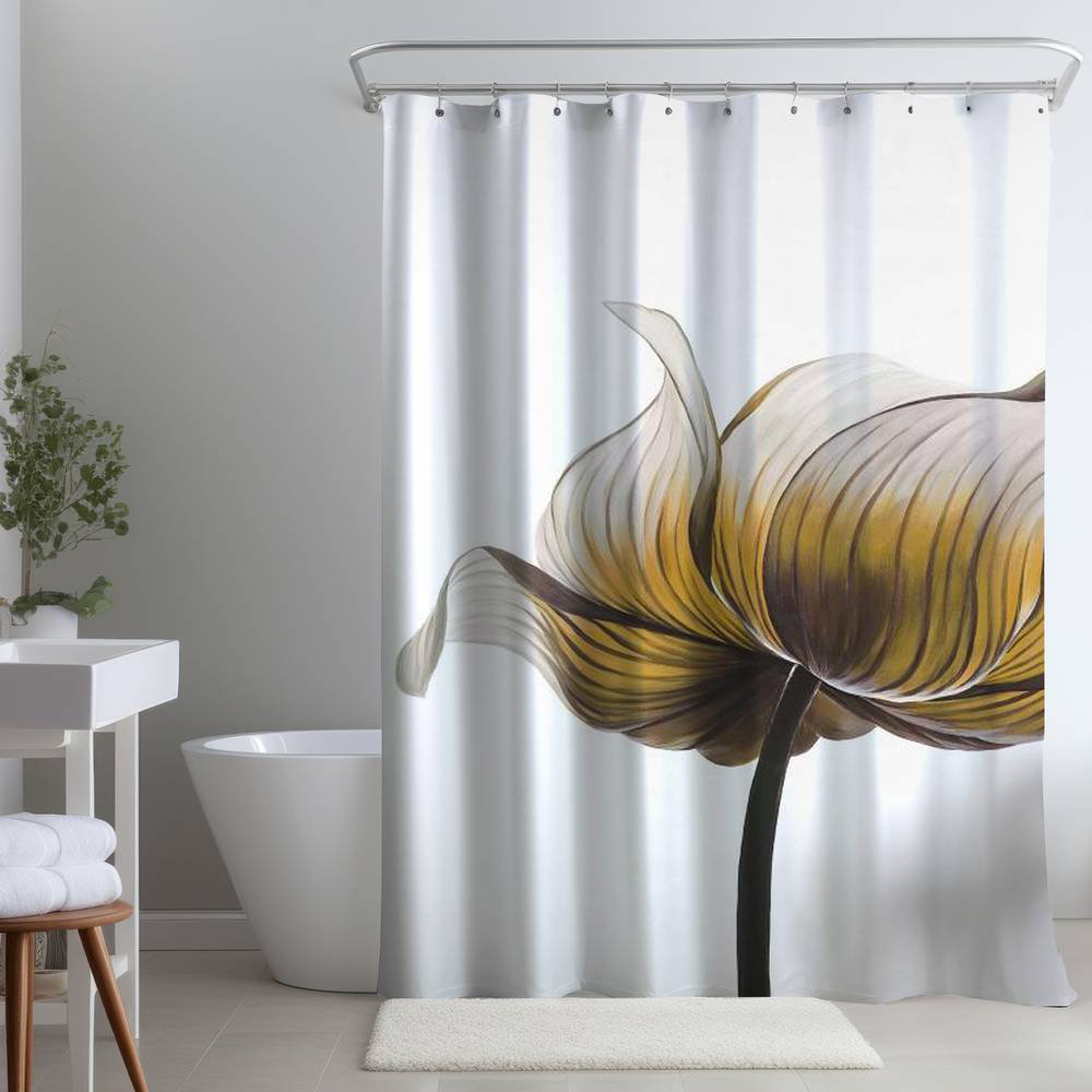 Floral Shower Curtain Begin Edition International Inc. 