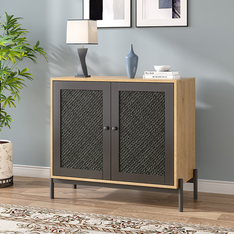 Alithia 84cm Solid Wood Sideboard