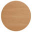 Table basse ronde, table basse Farmhouse Circle avec base en métal, table d'appoint pour canapé, table de salon-777884271