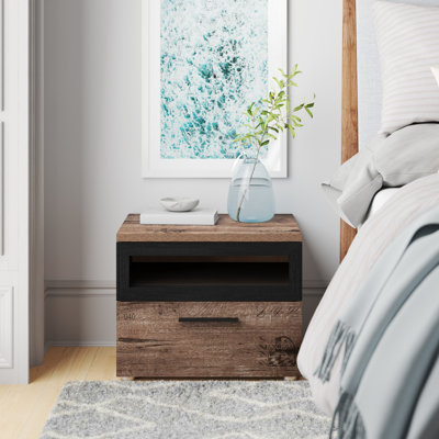 Ellesborough 52cm W Manufactured Wood Bedside Table