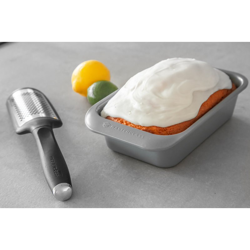 MasterClass Smart Ceramic 2lb Loaf Tin with Robust Non-Stick Coating, Carbon Steel, Grey, 23 x 15cm