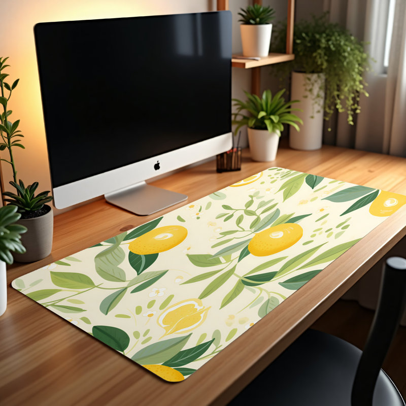 Polyester Desk Pad, 31.5x15.5