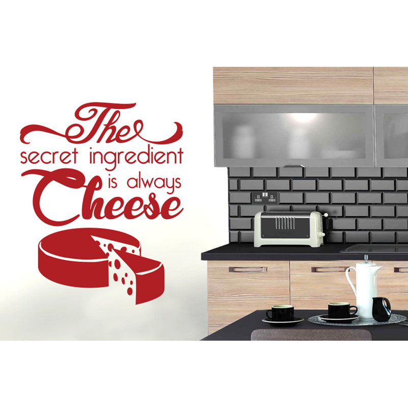Wall Decal, Medium, Dark Red