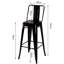 Allateef Counter Stool with Metal Frame