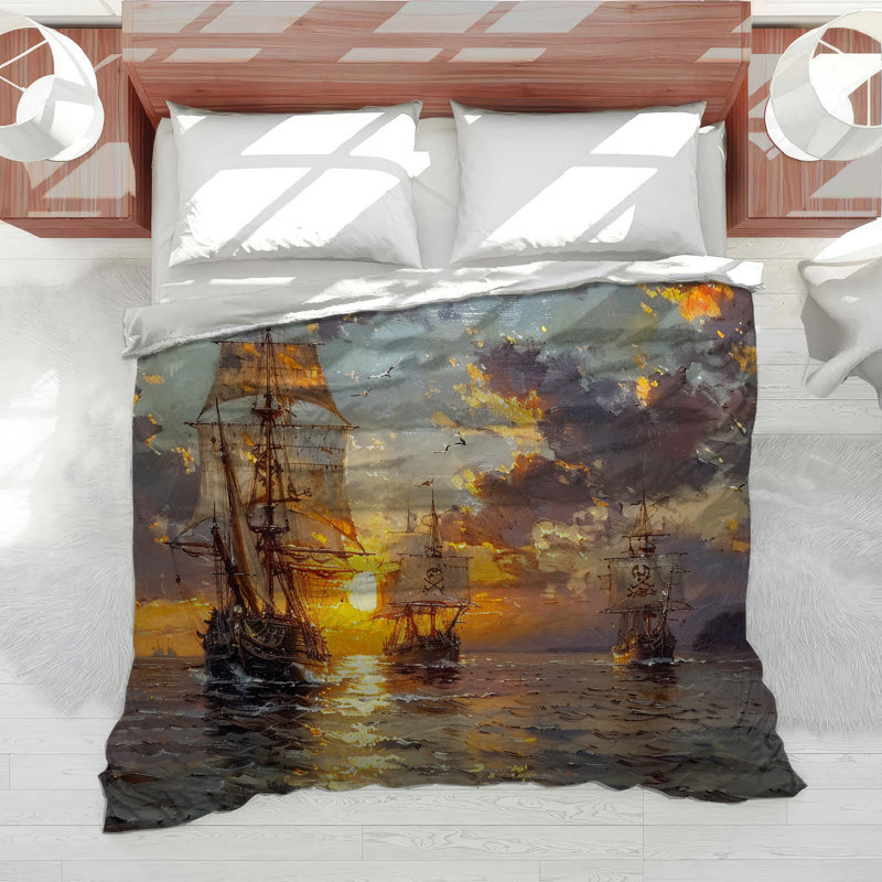 Blend Sailing Cotton Blend Comforter, Twin Extra Long Comforter