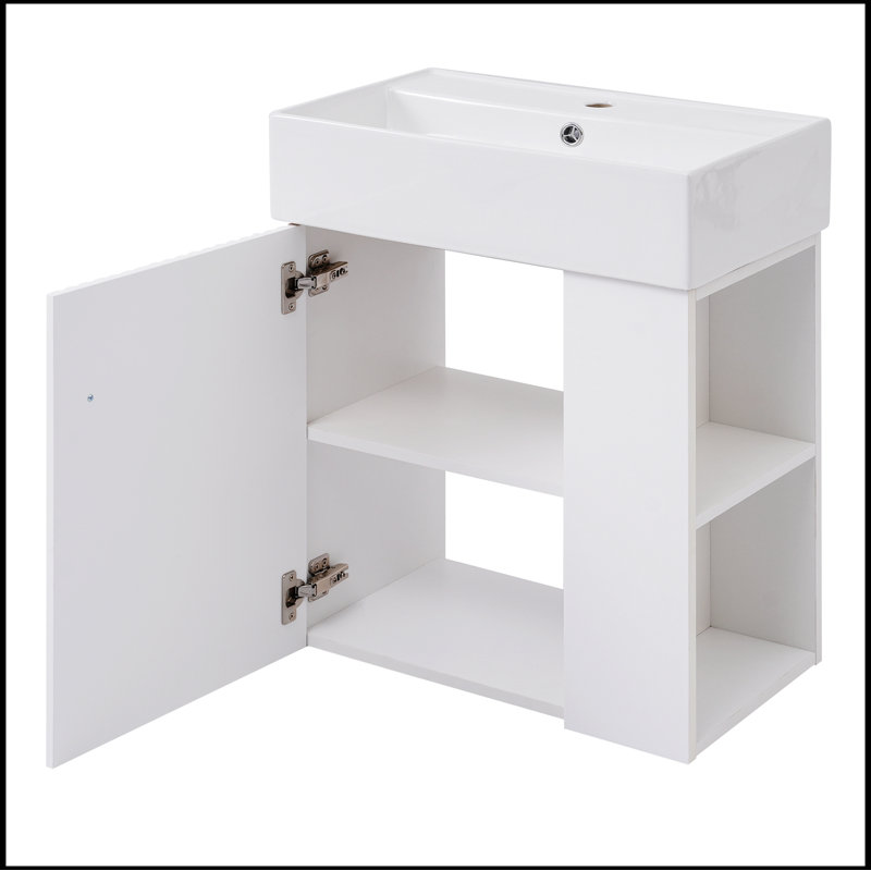 Ensemble de meuble-lavabo simple avec plateau 21,60 Rokiatou