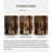 Elegant Coat Rack with Saddle Leather