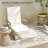 Eliot 70cm Long Reclining Single Chaise with Cushions