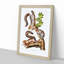 Migratory Squirrels by J.W. Audubon - Picture Frame Painting Print-55739889-55739891