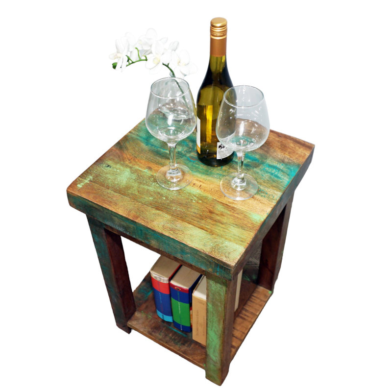 Table de bout en bois massif Lois