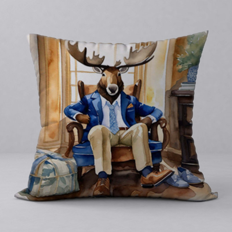 Reversible Throw Pillow
