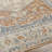 Kissena Machine Washable Oriental Burnt Orange Area Rug-70927538