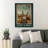 Cute Donkey By Window - Have A Seat - 1 Piece Rectangle Graphic Art Print On Wrapped Canvas-342473164