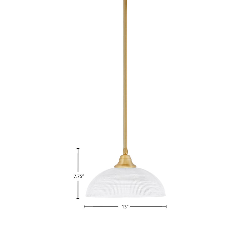Luminaire suspendu sur pied Edge, Laiton New Age