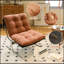 Chaise d'appoint avec pieds en métal et rembourrage doux-132922242