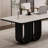 White Rectangular Stone Writing desk-613841452