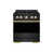 Black Stainless Steel/Polished Gold