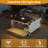 Lift Top Coffee Table with Charging Station, Square Coffee Table With Sensor Lights, Center Table with Storage Cabinet & Locking Casters-1428712512