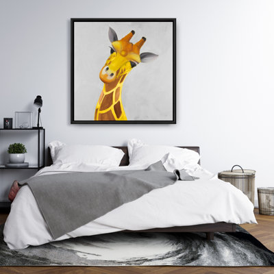 «Curious Giraffe» sur toile