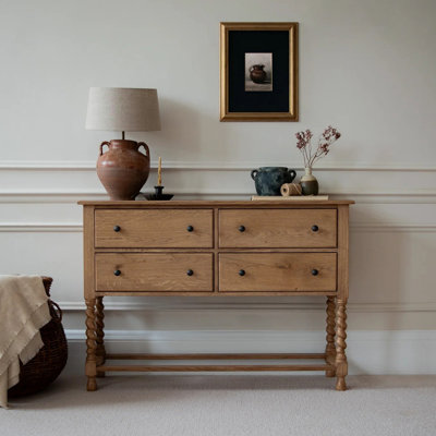 Console américaine de style champêtre rétro