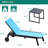 65.3" Long Reclining Double Chaise with Table-80761487