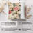 Floral Shabby Elegance Rose Flower Pattern VII