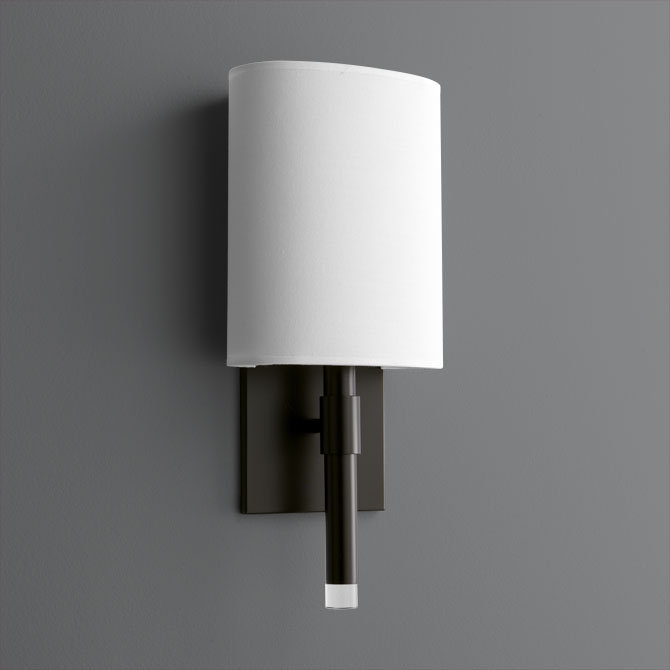 Appliquee à bras 1 lumière del Flovilla, Blanc, Ancien monde