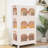 Collapsible Storage Bins With Lids & Wheels(3 Tier)