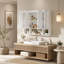 Armoire de salle de bain murale moderne de 36 pouces avec charnières à fermeture douce, tablettes ouvertes et 3 tablettes réglables pour la salle de bain