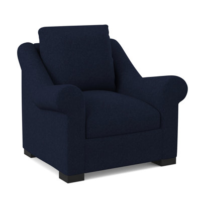 Canyon Sunbrella® and Boucle Armchair