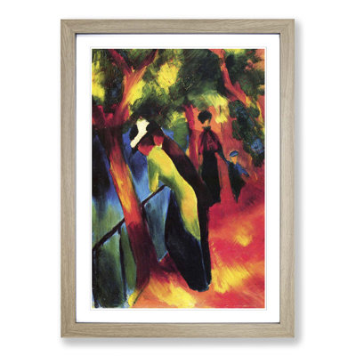 August Macke - Single Picture Frame Painting
