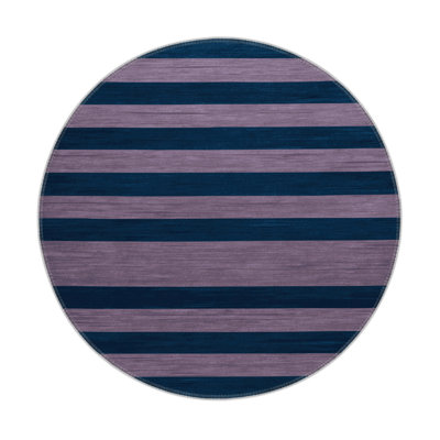 Tapis intérieur / extérieur bleu HorizontalStripes
