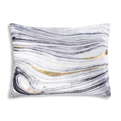 Cloud9 Design Mayaro Gray Pillow 20"x14"