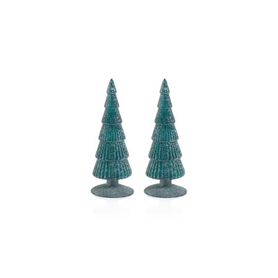 Arbre en verre Amaryllis sur base scintillante