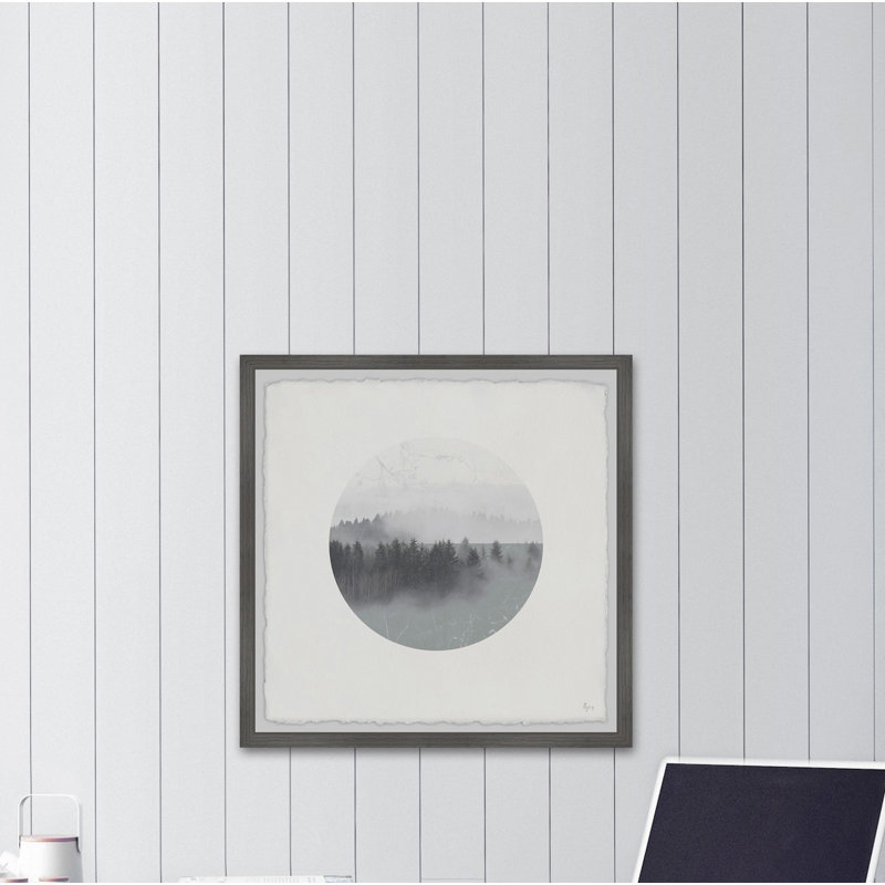 Allons Aux Bois 1 Piece Single Picture Frame Painting, 41cm H x 41cm W