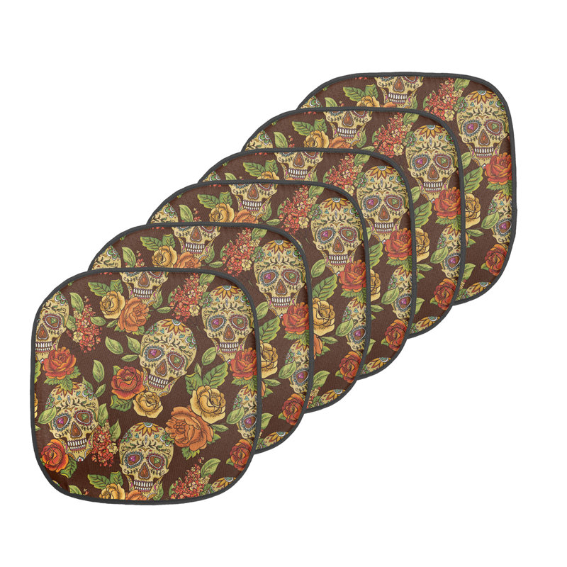 Coussin de siège Sugar Skull