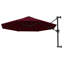 Coelia 300 cm W Hexagonal Parasol with Crank Lift-1237240289
