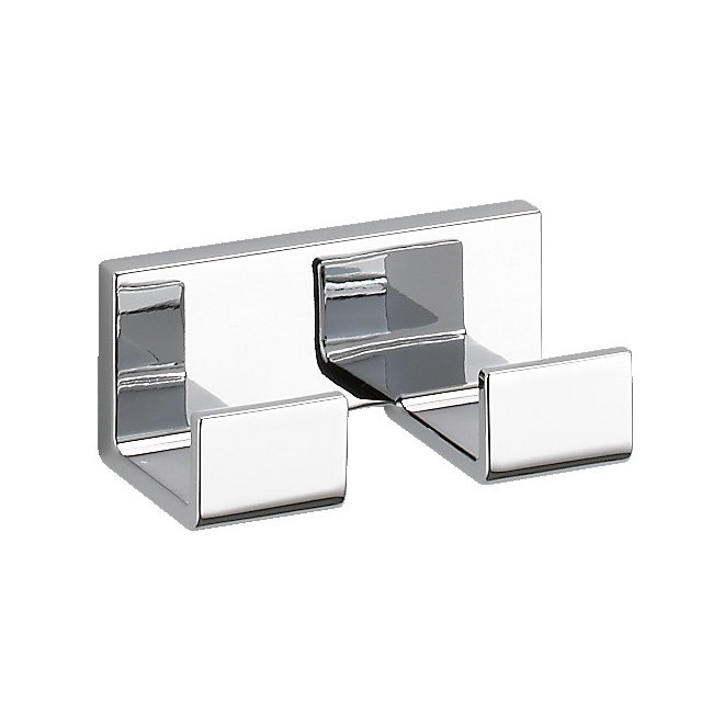 Vero Double Towel Hook, Chrome