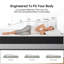 Matelas en mousse pelucheux de 12 po Shelburn avec gel rafraîchissant et support ergonomique, fabriqué aux États-Unis-1912656919