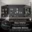 Armoire à pharmacie encastrée sans cadre à DEL avec miroir et tablettes réglables, USB, désembueur Hellmuth-97374244-97374242