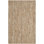 Tapis tissé à la main en jute/sisal naturel/ivoire Alda