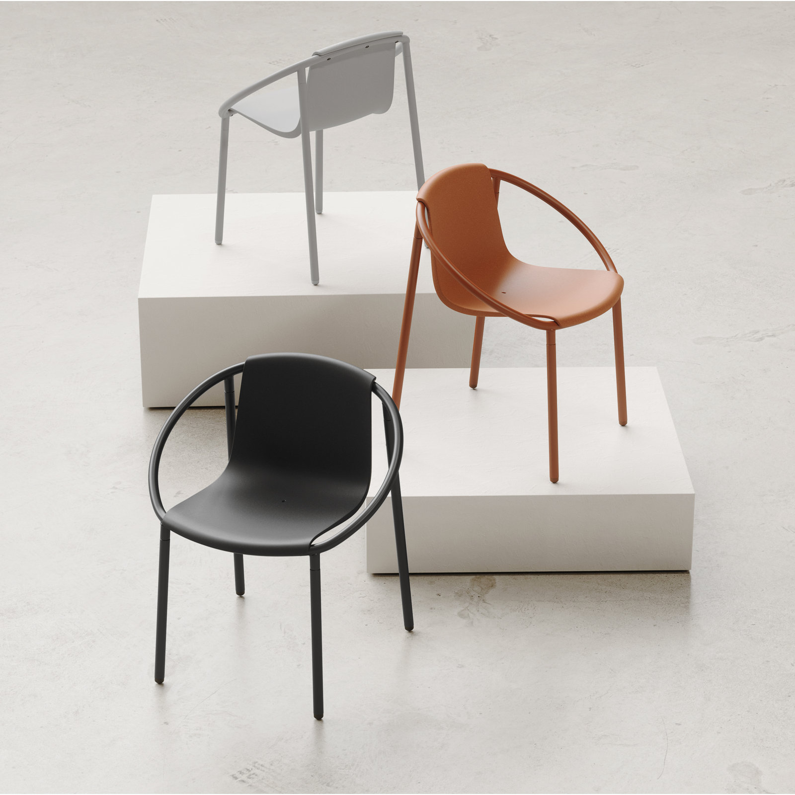 Ringo Patio Chair, Gray