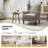 Aiddan Traditional 29'' Wide Wing Back Armchair with Solid Wood Legs-1130365760
