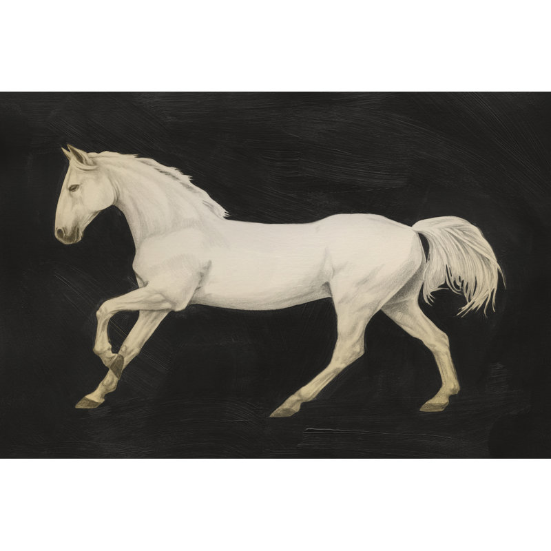 Tanvi Sunset Mustang II by Grace Popp - Wrapped Canvas Print, 30 cm H x 46 cm W