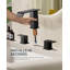 Waterfall Widespread Bathroom Faucet with Drain Assembly-95110731